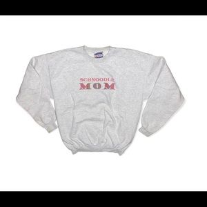 Vintage Hanes Schnoodle Mom Grey Pullover size M(38-40)